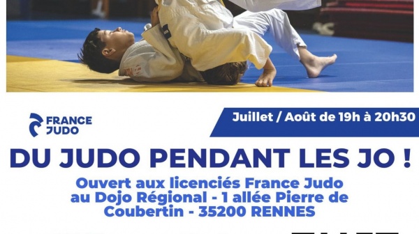 Du Judo pendant les Jeux